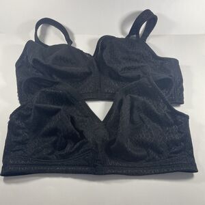 Playtex 18 Hour Ultimate Lift & Support Wirefree Bra Sz 46dd Lot of 2